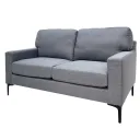 SOFA DOBLE LINO GRIS CLARO