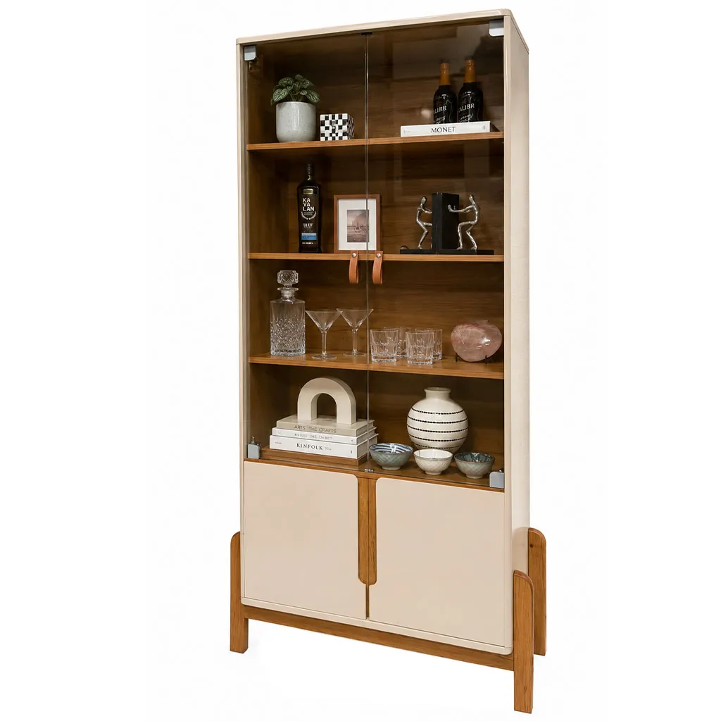 [TK-50519344] VITRINA 83CM OFF WHITE
