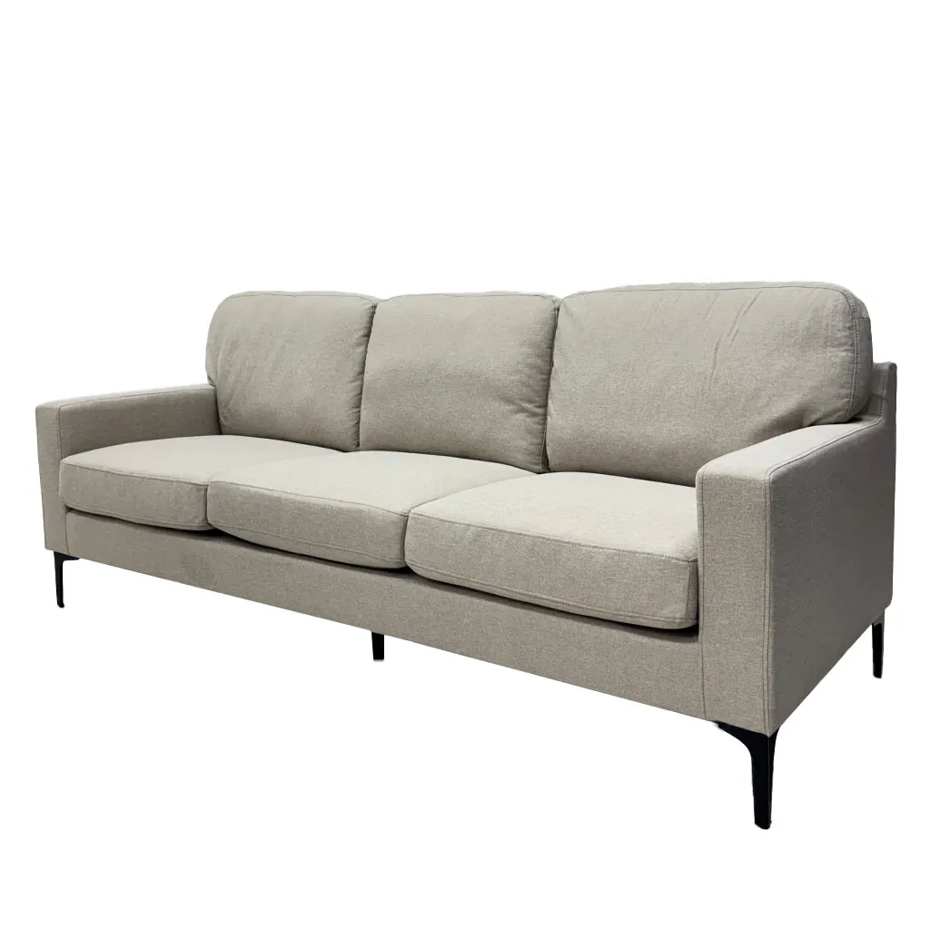 [TK-SA-4354] SOFA TRIPLE LINO BEIGE