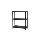 ESTANTE PLASTICO 3 NIVELES 61CMX31CMX91CM