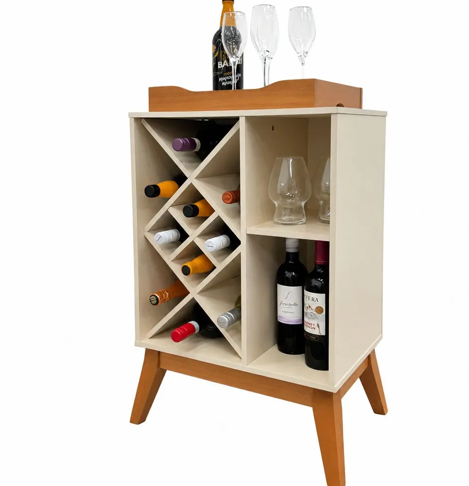 [TK-44120] MESA AUXILIAR 50CM OFF WHITE