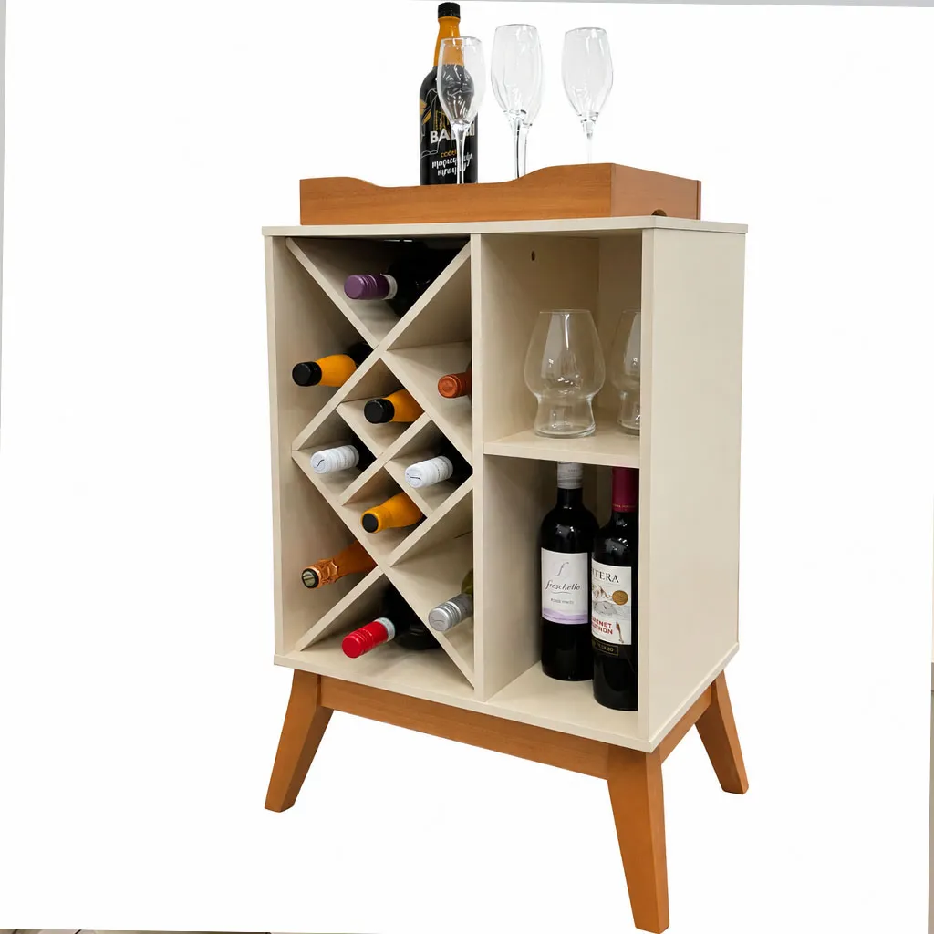 MESA AUXILIAR 50CM OFF WHITE
