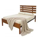 CAMA MATRIMONIAL RESPALDO MADERA