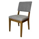 SILLA COMEDOR MADERA GRIS