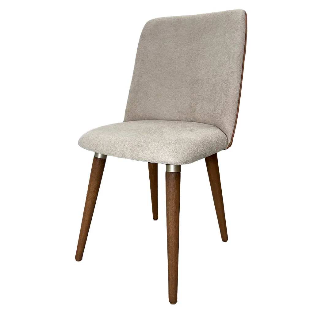 [TK-PA1303951] SILLA COMEDOR MADERA BEIGE CARAMELO