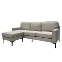 SOFA EN L LINO BEIGE