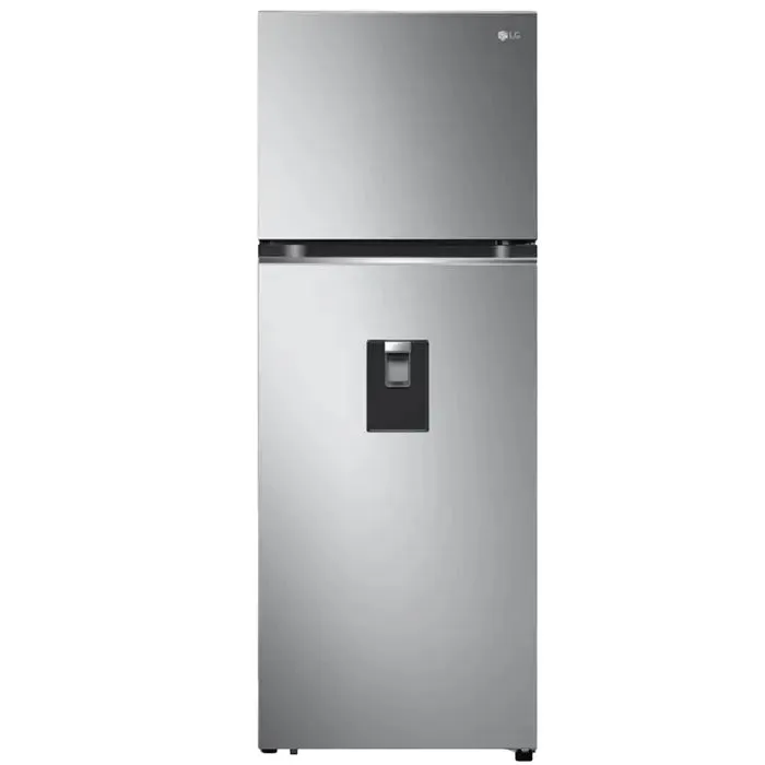 LG Refrigerador Top Freezer 11 pies color Plateado con dispensador de agua VT29WPY