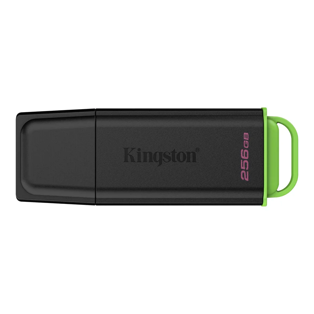Kingston memoria exodia negra/ verde 256GB USB 3.2 - DTXG2/256GB