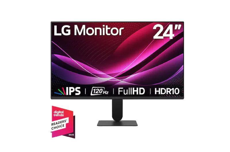 [DTF-LG00057] LG Monitor 24", IPS, FHD, 120 Hz - 24U411B