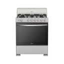 Midea Cocina De gas de 30" 6 quemadores Plateado MGS30FS1BIABGF-CA