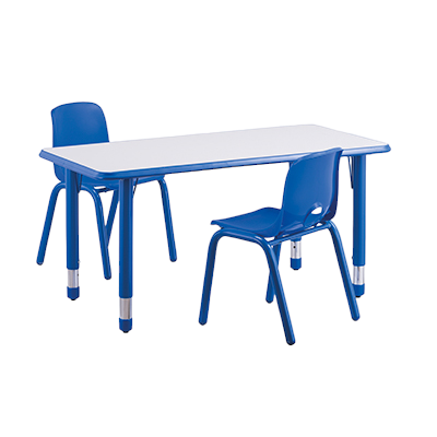 Mesa infantil rectangular ajustable