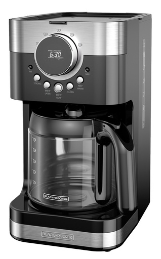 [DTF-BD00019] Black + Decker cafetera 12 tazas inox digital CM4200S-LA