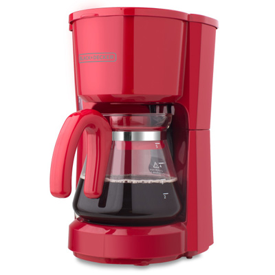 [DTF-BD00325] Black + Decker cafetera 5 tazas rojo CM0701R