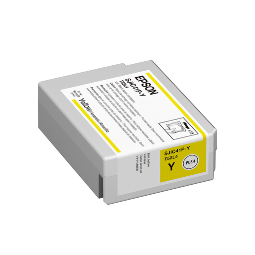 [DTF-EP00241] Epson Yellow ink cartridge for C4000 SJIC41P (Y)-C13T52L420