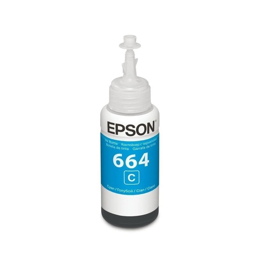 [DTF-EP00615] Epson botella tinta cyan  para L110-L210-L350-L355-L555  6500Pag   T664220-AL