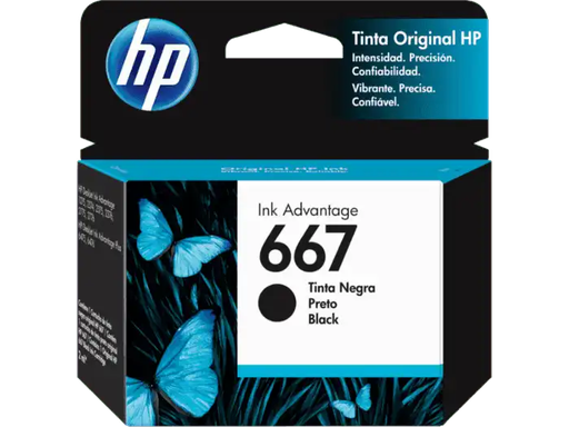 [DTF-HP01503] HP cartucho HP 667 negro 3YM79Al