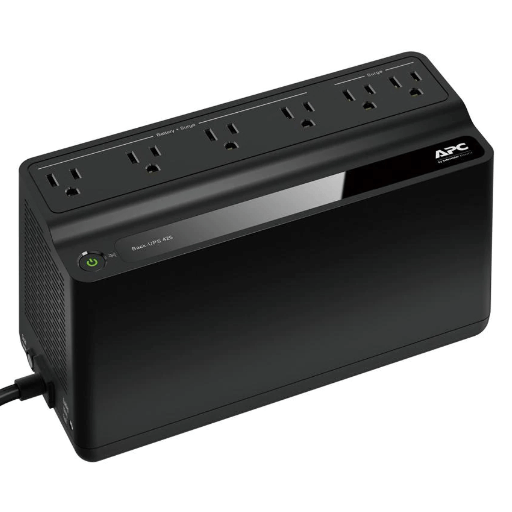 [DTF-PW00028] APC ups 425va negra 6 entradas. 120v lam be425M-lm