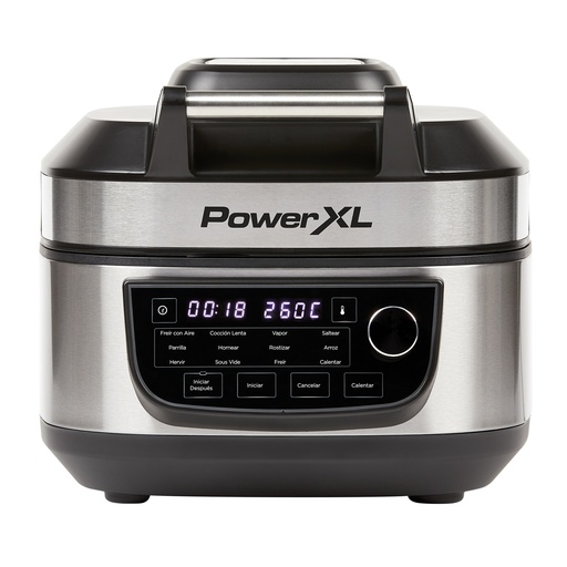 [DTF-XL00003] Power XL freidora de aire con parrilla 12 en 1 digital 6QT MFC-AF-6C-LA