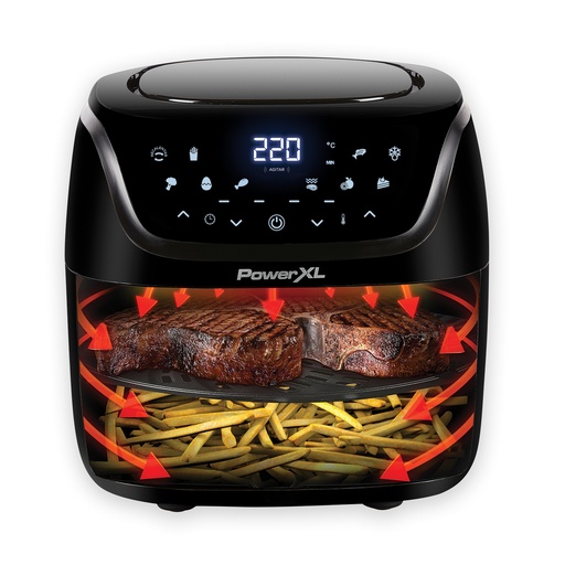 [DTF-XL00005] Power XL freidora aire y Horno vortex digital wi-fi 7.5L AF-E8001-WA-LA