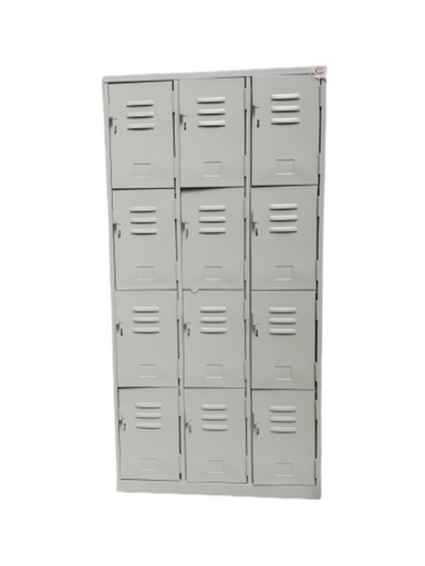 [MC-LK-11] Locker metálico 12 puertas o espacios