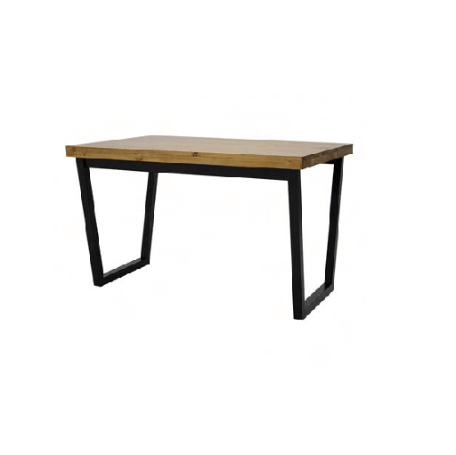 [TK-MS-27] Mesa para comedor con base negra