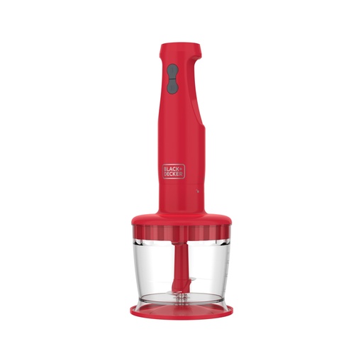 [DTF-BD00457] Black + Decker Batidora de Inmersión Roja - HB2800-RLA