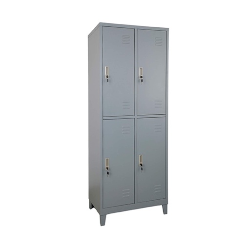 [MR-LK-39] Locker metalico de 4 puertas con llavín 